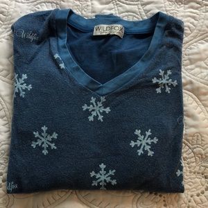 Wildfox snowflake sweater